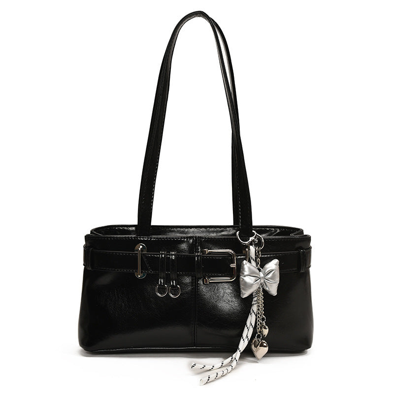 Texture Underarm Shoulder Purse