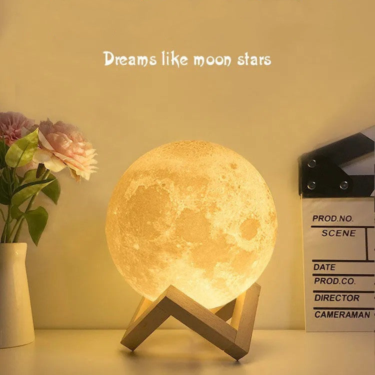 3D Printing Moon With Light