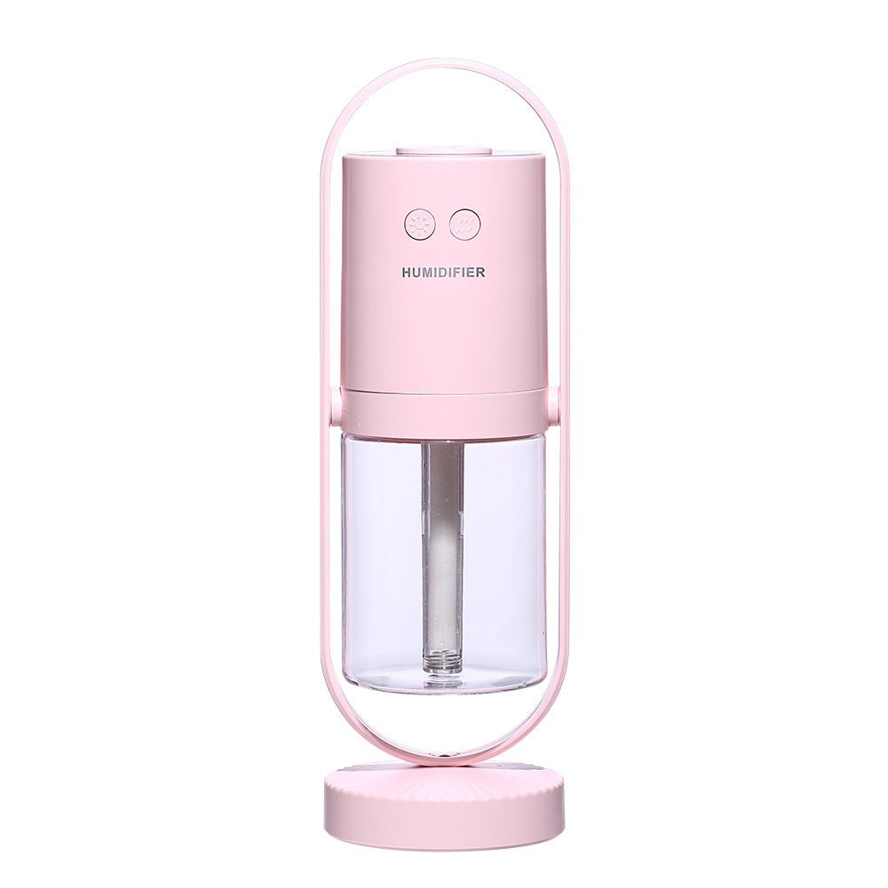 USB Air Purifier For Home With Projection Night Lights Ultrasonic