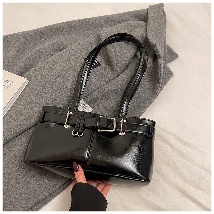 Texture Underarm Shoulder Purse
