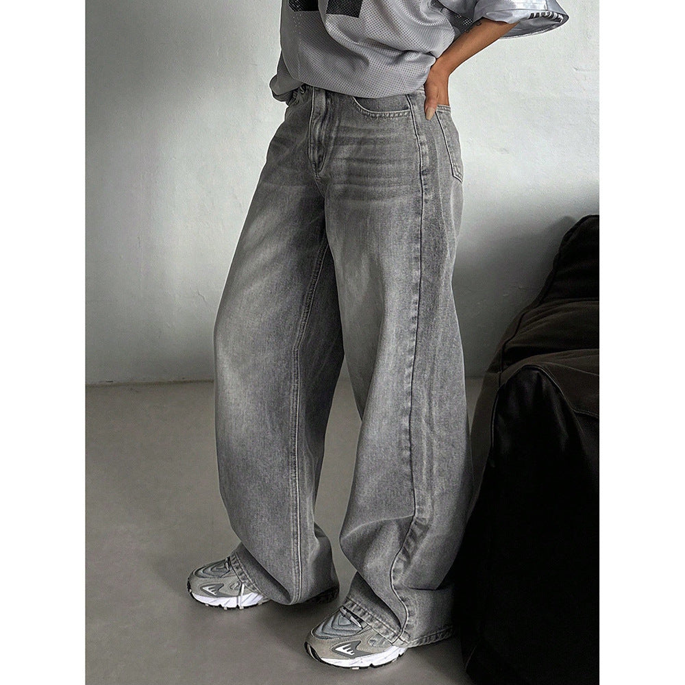 Loose Long High Waisted Pants