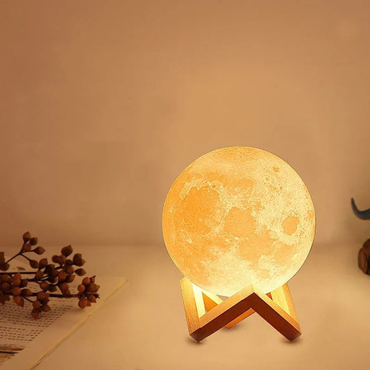 3D Printing Moon With Light