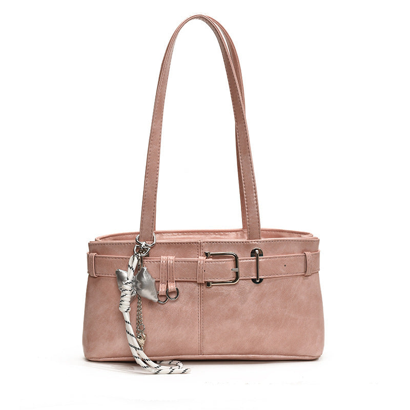 Texture Underarm Shoulder Purse