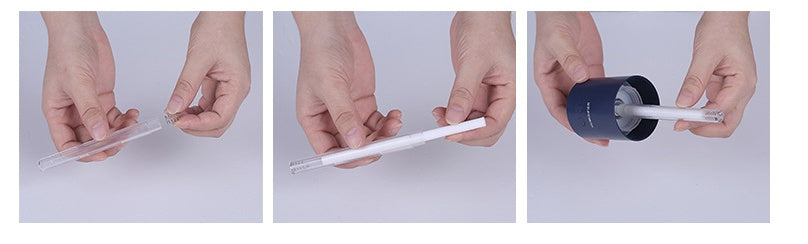 USB Air Purifier For Home With Projection Night Lights Ultrasonic