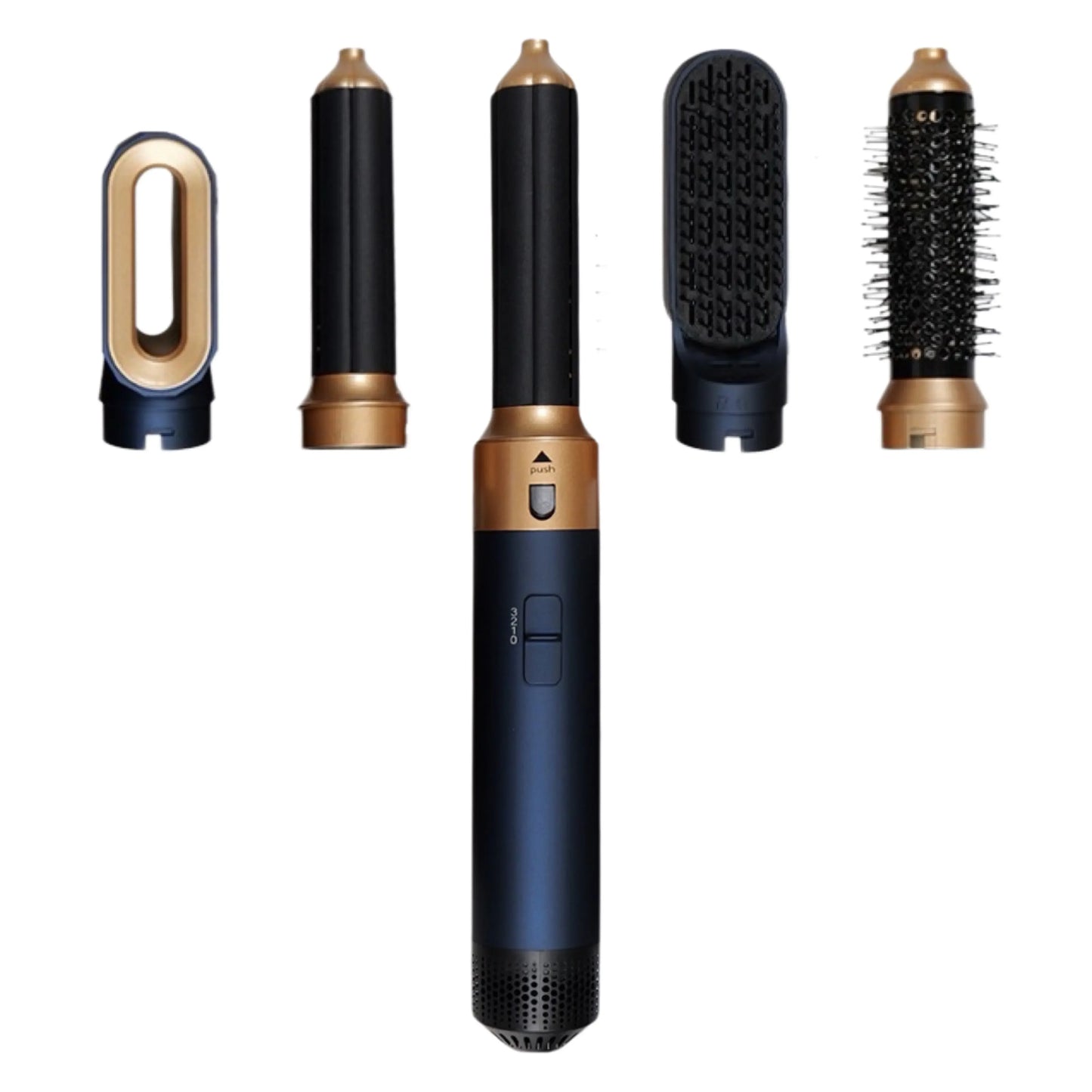 Multi Styler for Straight Wavy Curly and Coily Hair Includes 2 Curlers to Curl in Different Directions 5 in 1 Hair Tools