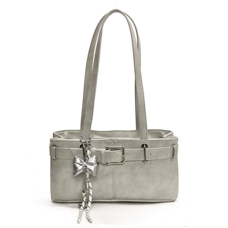 Texture Underarm Shoulder Purse