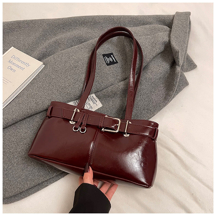 Texture Underarm Shoulder Purse